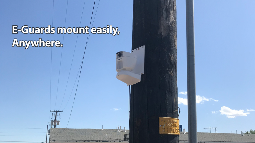 E-Guards mount easily anywhere