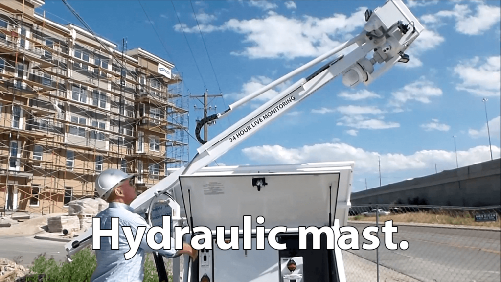 Hydraulic mast